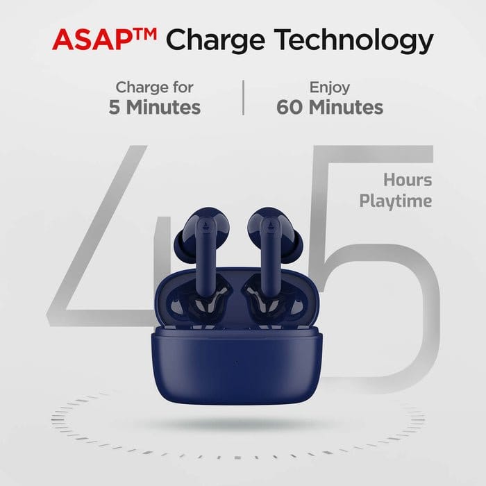 boAt Airdopes 131 PRO Wireless Earbuds with ENx™ Noise cancellation technology (Refurbished)