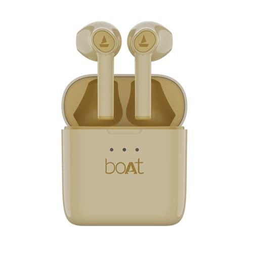 boAt Airdopes 131 Crimson Cream In Ear Wireless Earphone with Mic (Refurbished)