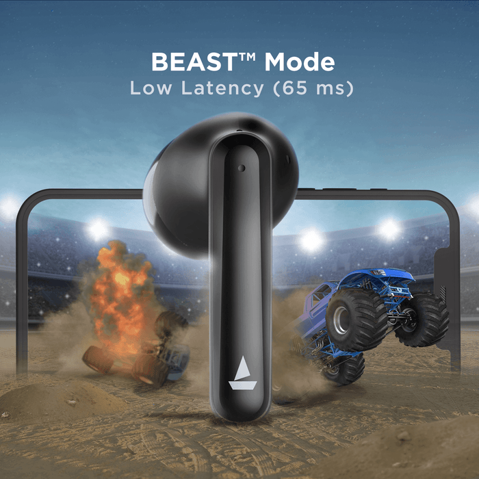 boAt Airdopes 141 Pro True Wireless Earbuds with 45H Playtime (Refurbished)